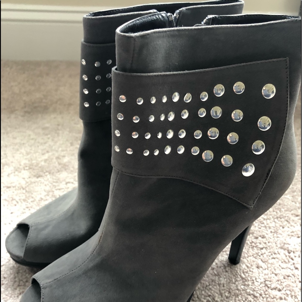 Open Toe Ankle Booties - Picture 5 of 6